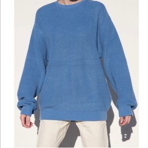 Brandy Melville blue brianna sweater